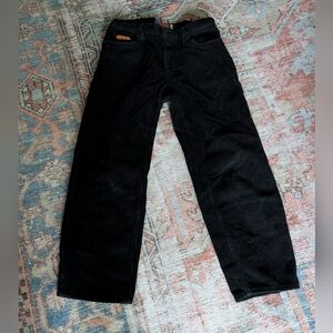Black Corduroy Empyre Pants Size 26